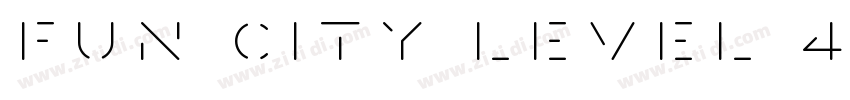 Fun City Level 4 Basic字体转换